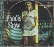 Sandie Shaw - Greatest Hits of (CD 1996) 18 Track Compilation; Picture Disc