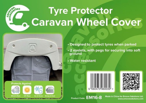 Tyre protector caravan wheel - caravan,