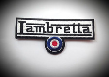 LAMBRETTA INNOCENTI ITALIAN MOTOR SCOOTER MANUFACTURER MODS EMBROIDERED PATCH
