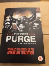 The First Purge (DVD)WITH SLIP COVER - Like New 