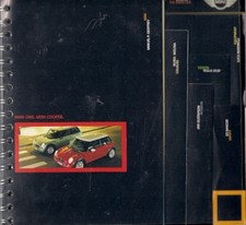 Mini Hatchback 2001-2002 UK Market Spiral Bound Sales Brochure One & Cooper