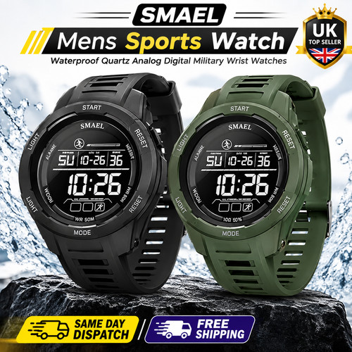 Smael mens sports watch - smael,