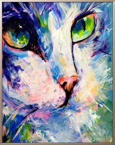Original cat kitten 14 - original, x