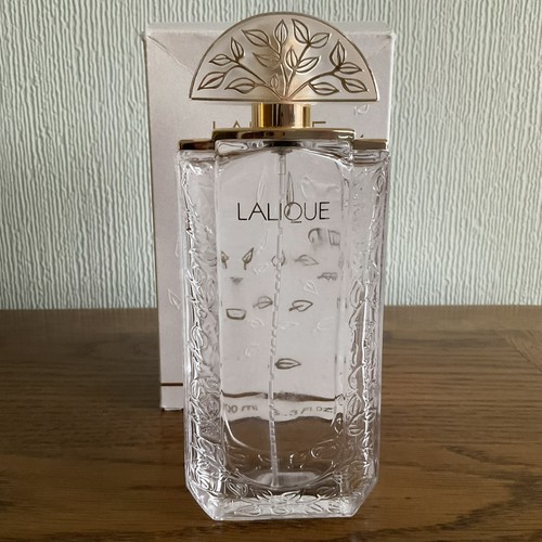 Lalique perfume bottle boxed - lalique,