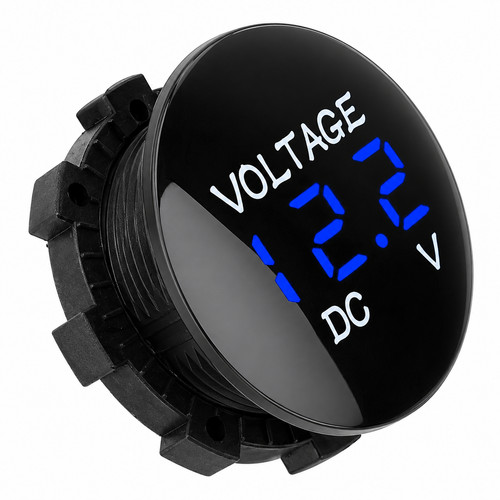 Led digital voltmeter panel - digital,