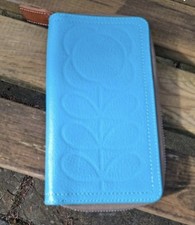 Orla Kiely Leather Blue Flower