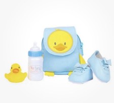 Chad Valley Tiny Treasures Ducky Outfit Ducky Accessory Set Blue.  New With Tags
