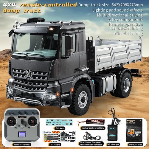 4x4 dump truck - truck, model