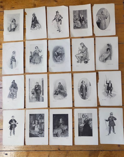 Prints from charles dickens - 20,