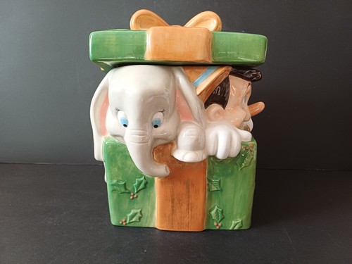 Disney present cookie jar - present,