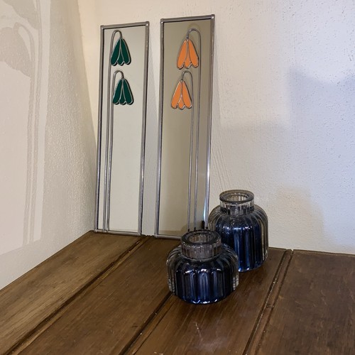 Stained glass effect mirrors - glass,