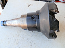 40 int stub with Maydown 125 mm dia. carbide tipped milling cutter, 16 mm DB