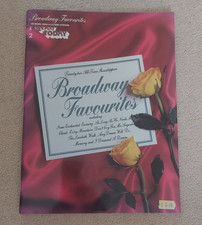 E-Z PLAY Broadway Favourites Songbook For Organs Piano's & Electronic Keyboards