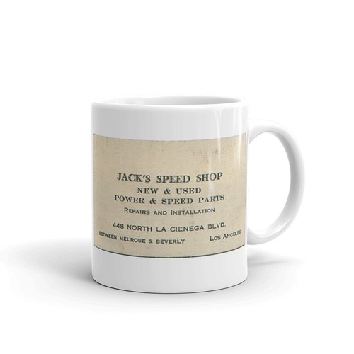 Speed shop hot rod ford - hot, coffee