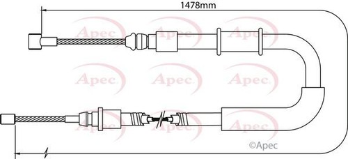 Apec cab1072 parking brake - apec,