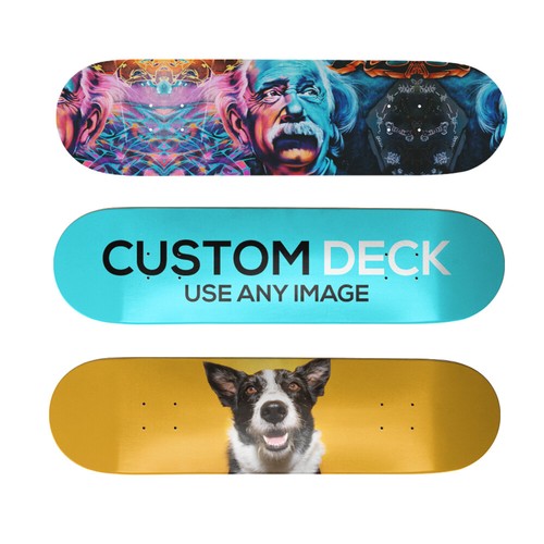 Custom printed skateboard deck - custom,