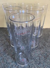 3 Carling Half Pint Glasses