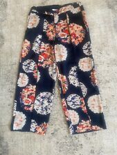 ZARA CHINESE CUT OFF TROUSERS  IN S