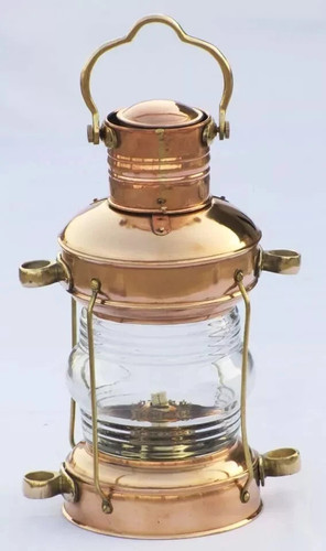 Anchor oil lamp - oil, nautical