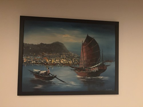 Lam signed japanese port - -, signed.