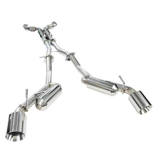True dual catback exhaust - dual,
