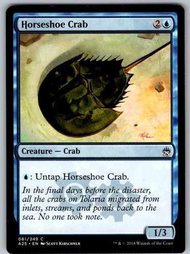 Mtg horseshoe crab common - mtg,