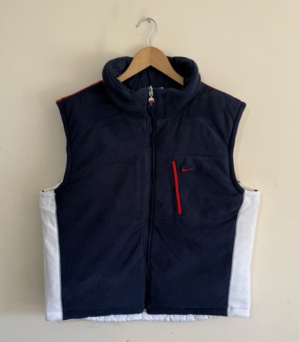Nike vtg navy - navy/white, reversible