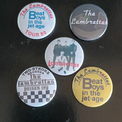 The lambrettas button badges - the, 5