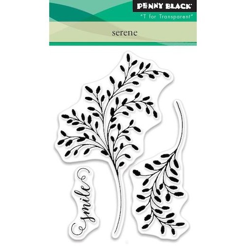 Penny black clear stamps - penny,