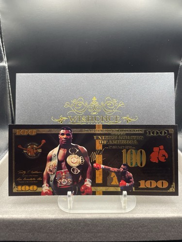 Mike tyson 24k gold - mike, $100
