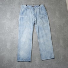 G Unit Cargo Pants Men's 40 34 Blue Denim Cotton Utility  Authentic 50cent