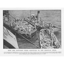 WW1 Wounded Conveyed to