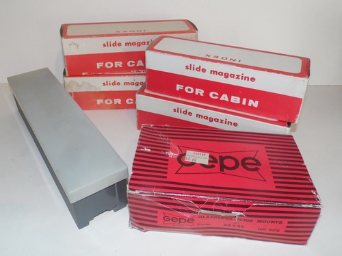 Vintage slide magazines - slide,