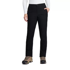 Ladies Windproof Fleece Lined Pants Navy & Black Thermal Outdoor Walking Trouser