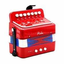 Accordion Child 7 Button RED