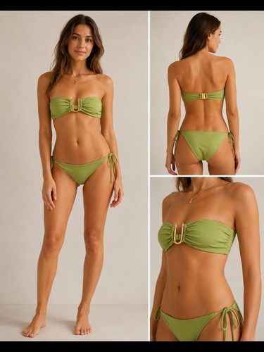 Monica hansen green halter - monica,