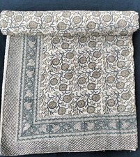 Hand Block Print King Kantha