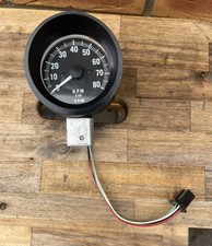 Classic Car Tim Rev Counter 8000 80mm Ford MG Mini Austin Triumph Morris