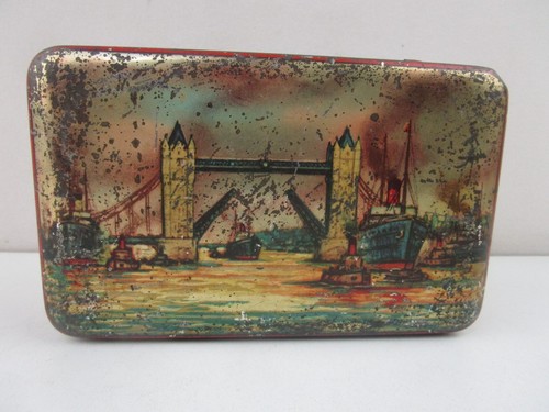 Vintage tin blue bird - vintage,