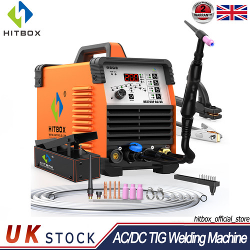 Hitbox 200amp pulse tig dc - hitbox,