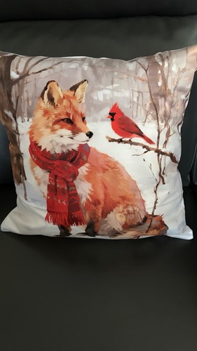 Fox winter theme short - fox,