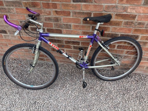 Orange mountain bike - orange,