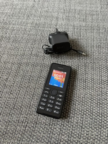 Nokia 108 black mobile - black, phone
