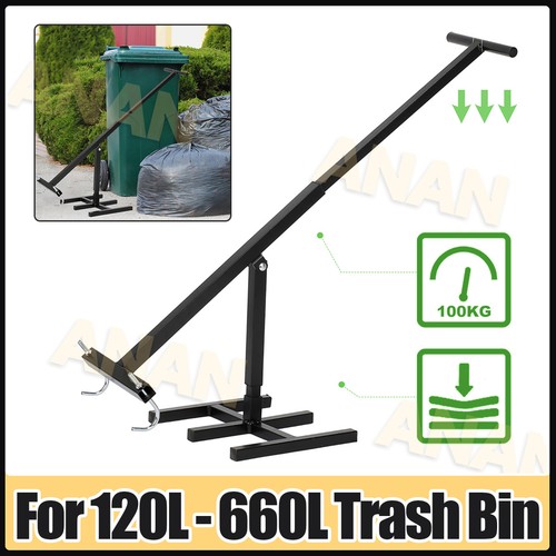 Wheelie bin compactor - bin, manual