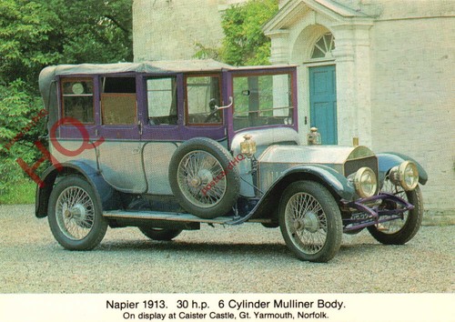 Picture postcard vintage car - postcard__vintage,