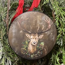 Rustic Woodland Stag With