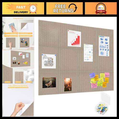 Large felt wall tiles - tiles, 12