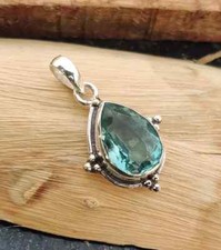 925 Sterling Silver Aquamarine