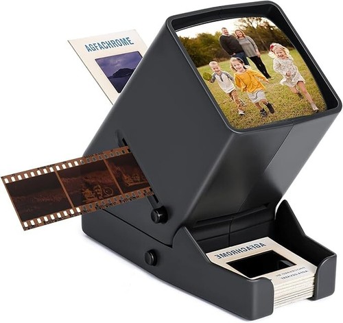 Magnification slide and - slide,