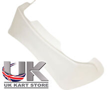 Arai SK-6, CK-6, GP-6 Perfect Fit Rear Spoiler in White with Fitting Tape Kart